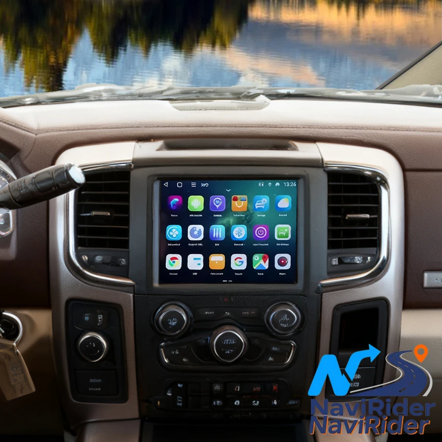 8.4'' For Dodge RAM 1500 2500 3500 2013 2018 Stereo Autoradio Car Multimedia Player Navigation Wireless Carplay Android15 Screen