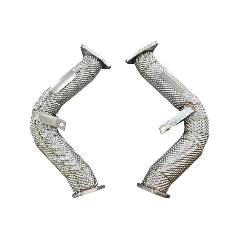 

Даунпайп из нержавеющей стали для Audi S4 S5 A6 A7 A8 B8 Q5 SQ5 3.0 TFSI Downpipe 2007+
