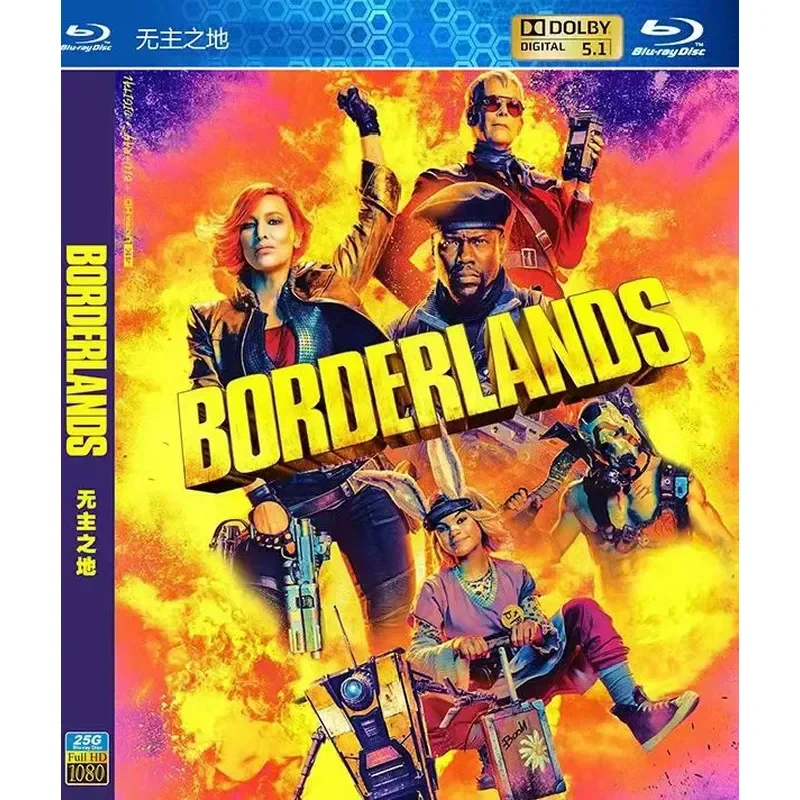 New Ultra Clear Blu-ray Movie Borderlands Comedy Science Fiction Adventure Action Film