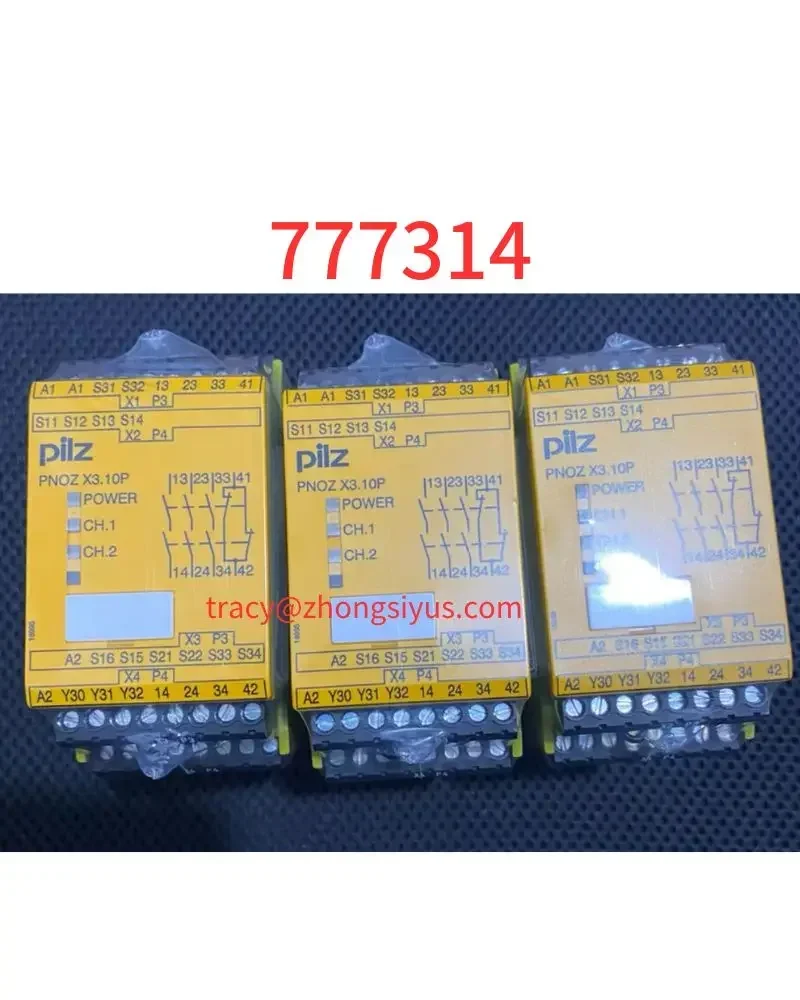 The new pnoz x3.10p 777314 PNOZ (safety relays)