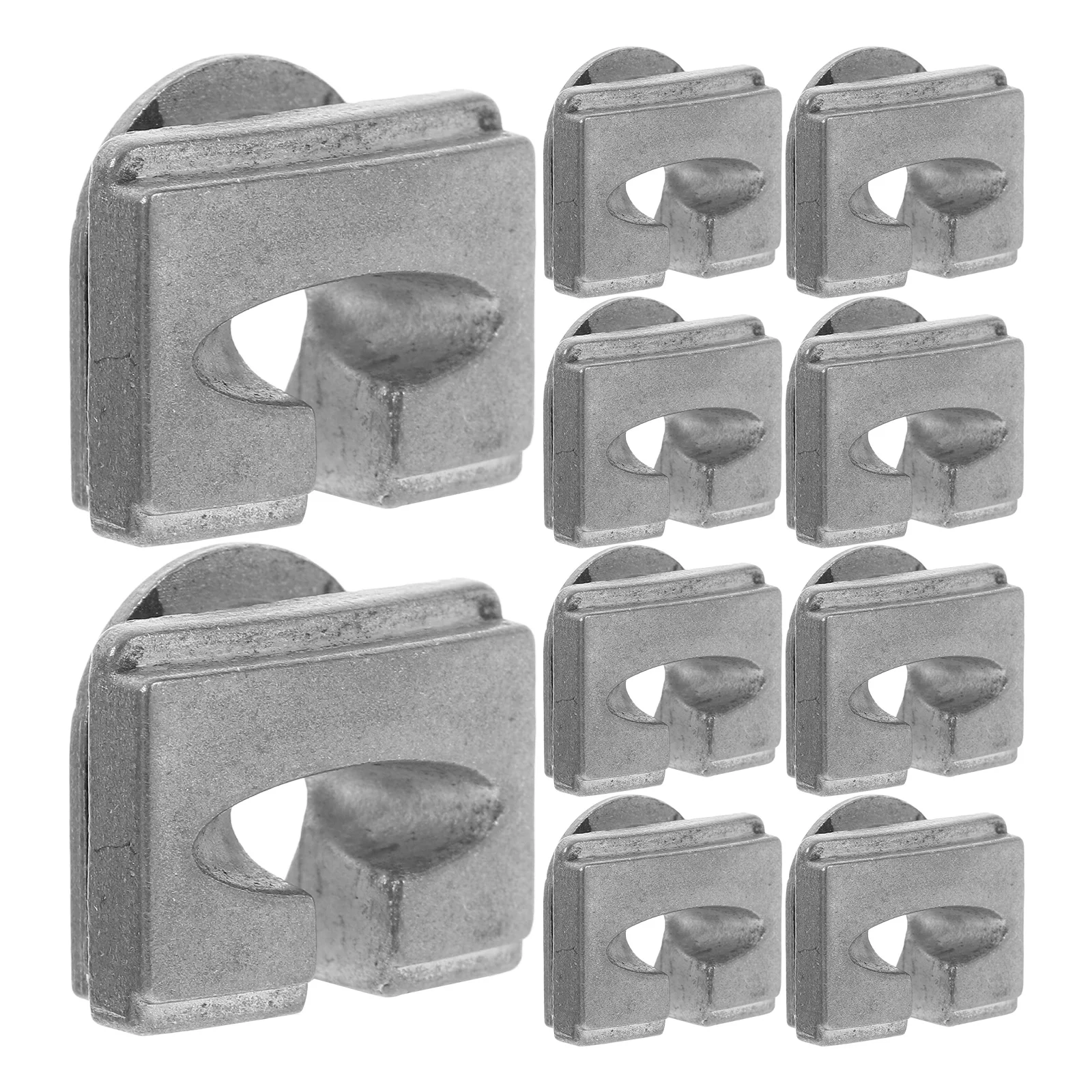 

10pcs Line Port Grass Trimmer Eyelet Lawn String Trimmer Line Hole Mower Accessories Aluminum Alloy Durable Universal Fit