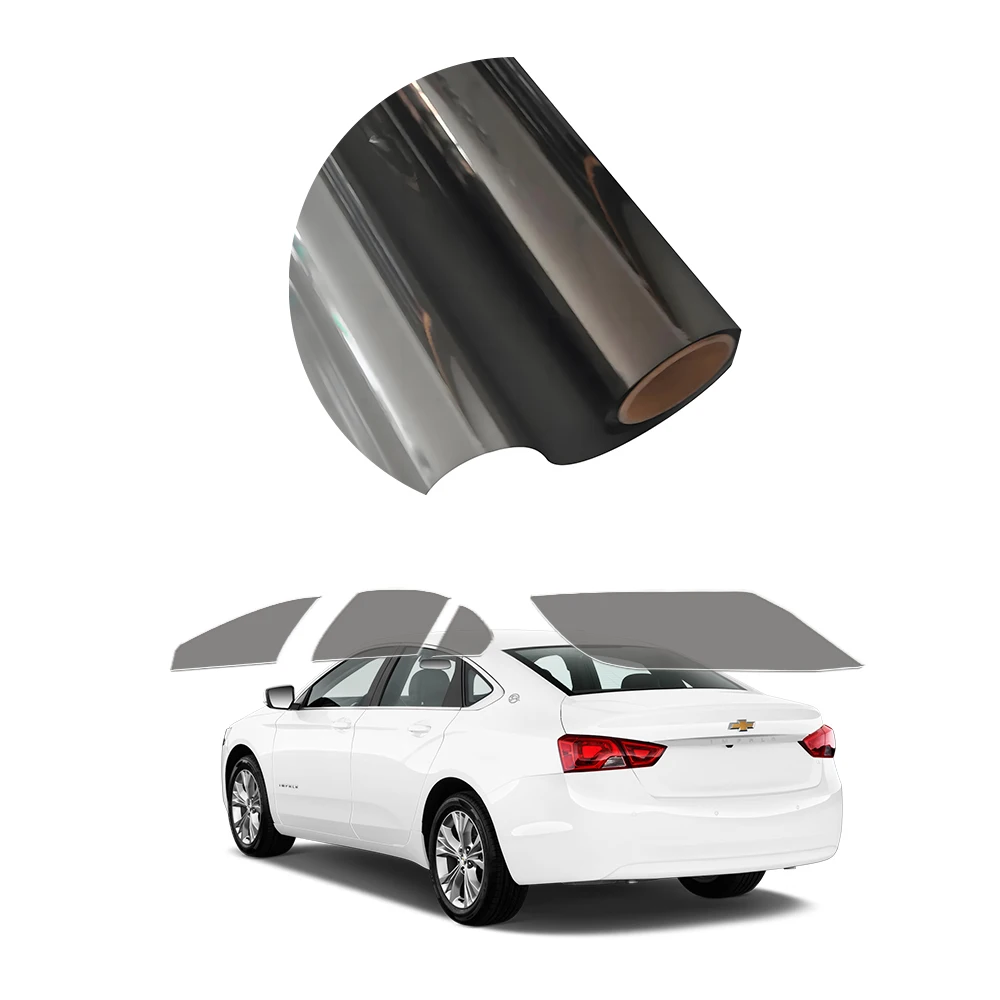 

High Heat Insulation Eco-Friendly Car Films Low Reflection Nano-Ceramic Sun Shade for Side Rear Windows Light Transmission PET