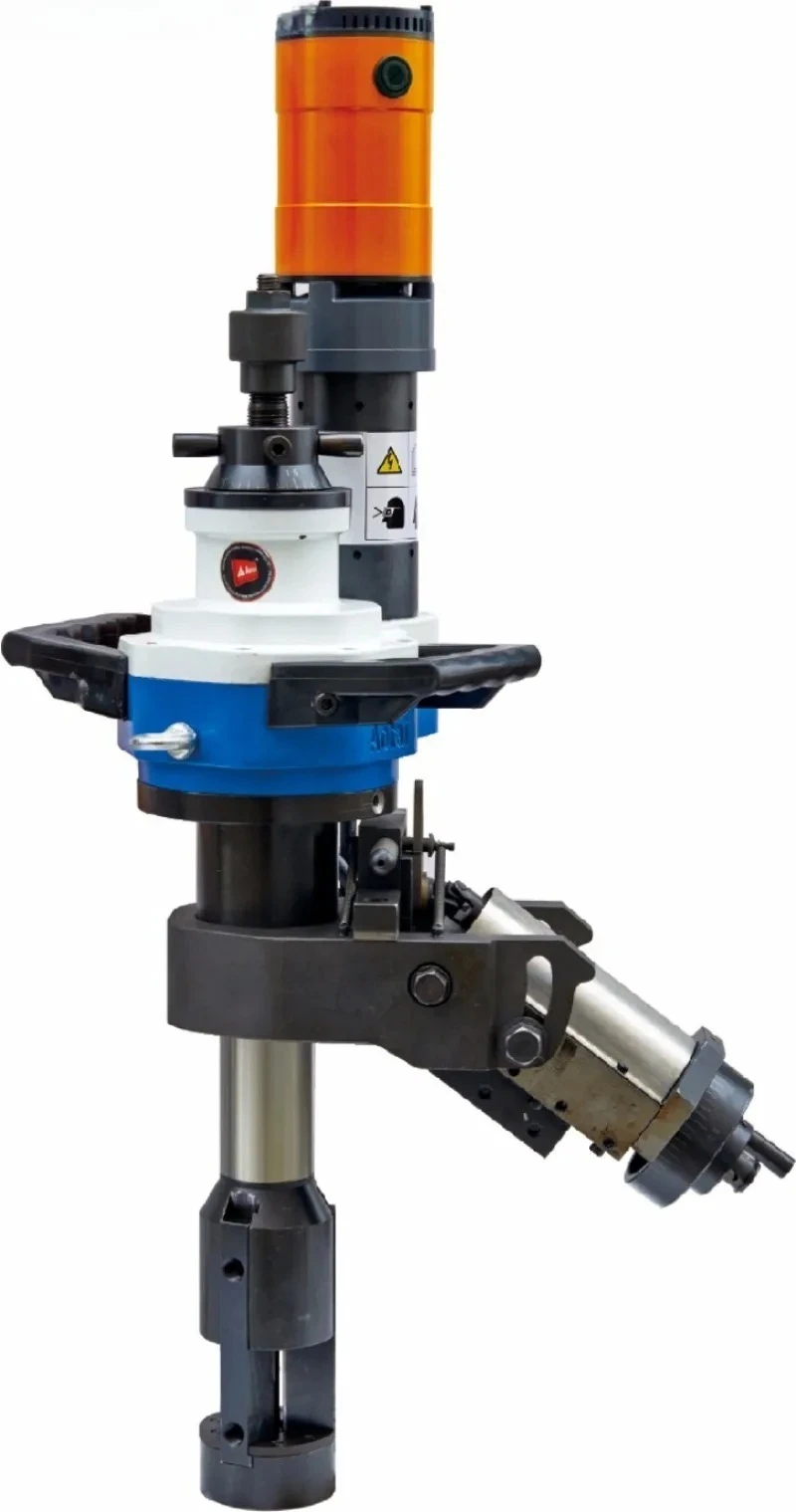 ISY-250-II Portable  Electric Pneumatic Inner Mounted Pipe Cold Facing Beveling Machine 80-240mm