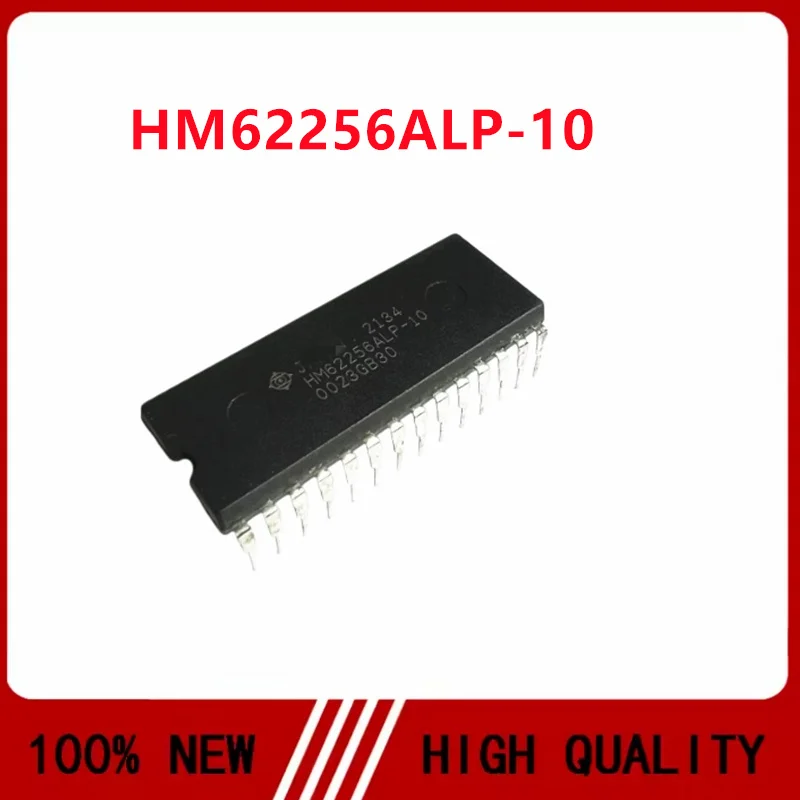 2PCS/LOT HM62256ALP-10 HM62256 62256 DIP-28 Integrated circuit IC chip