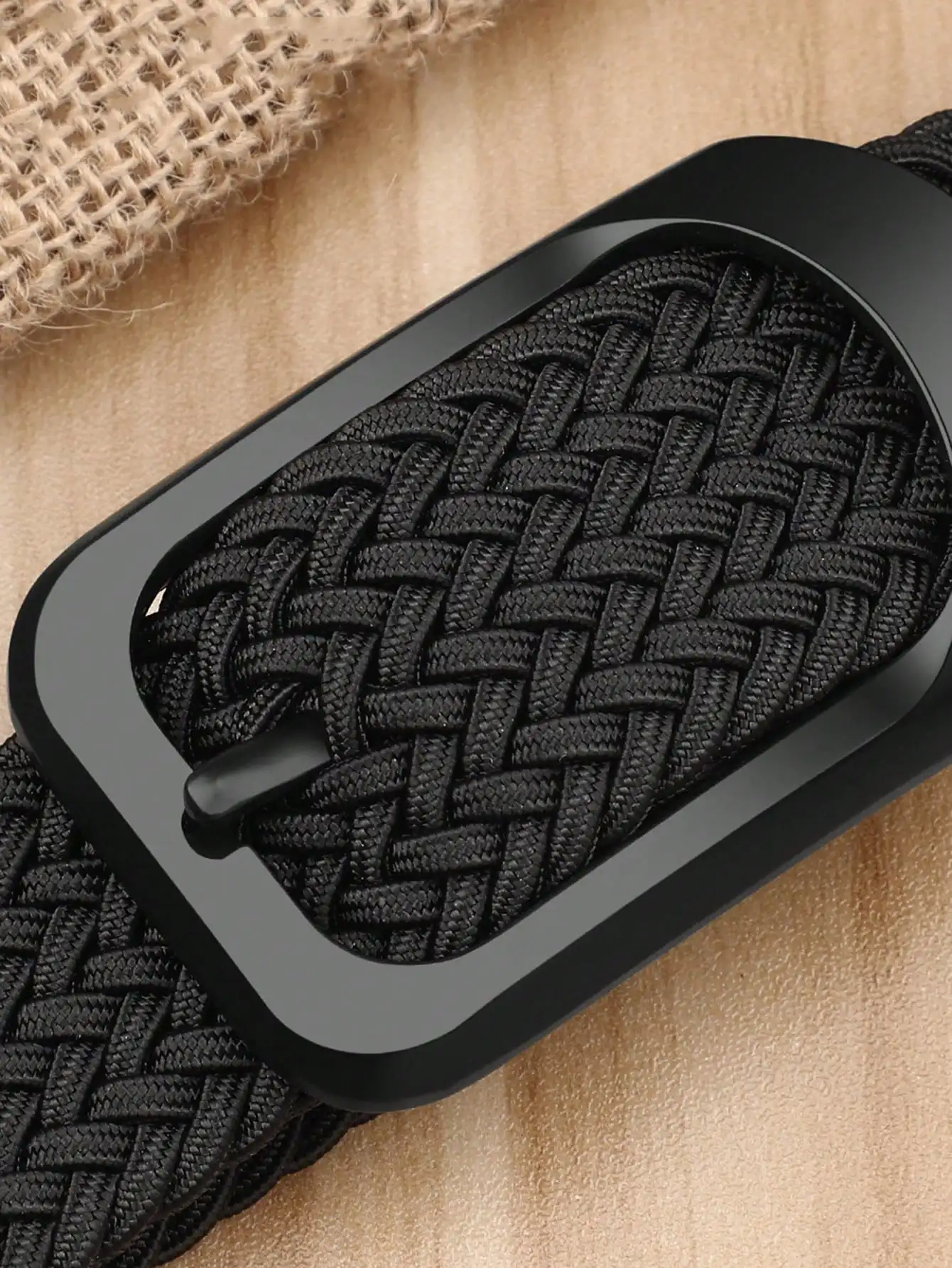 Nuova cintura da uomo retrattile elasticizzata Cintura con fibbia senza denti Moda coreana Casual Cintura elastica per giovani di mezza età Cintura per pantaloni giovani