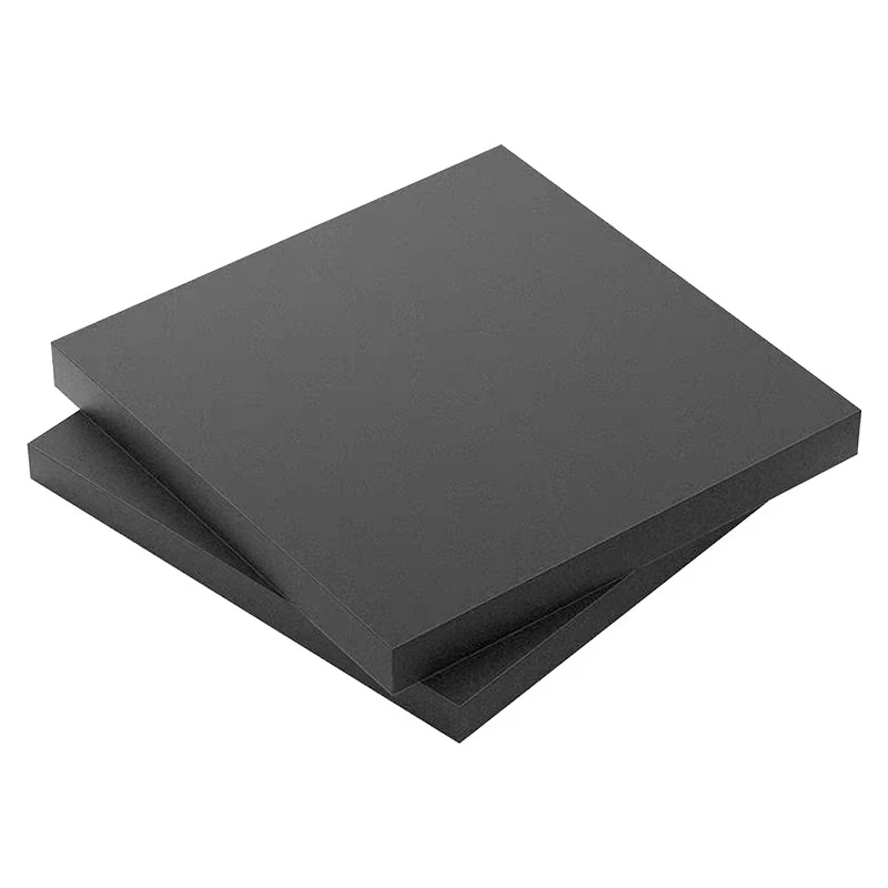High Density 38° Black EVA Foam Sheet Shockproof Filling Material COS Figure Packaging Inner Support Customizable cutting