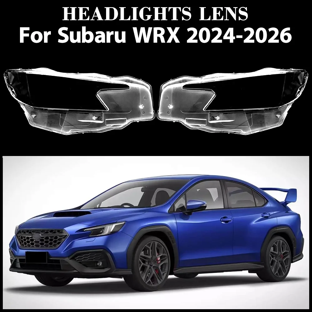 

For Subaru WRX 2024 2025 2026 Car Accessories Headlight Lamp Shade Headlamp Lampshade Cover Lens Plexiglass Original Lampshade