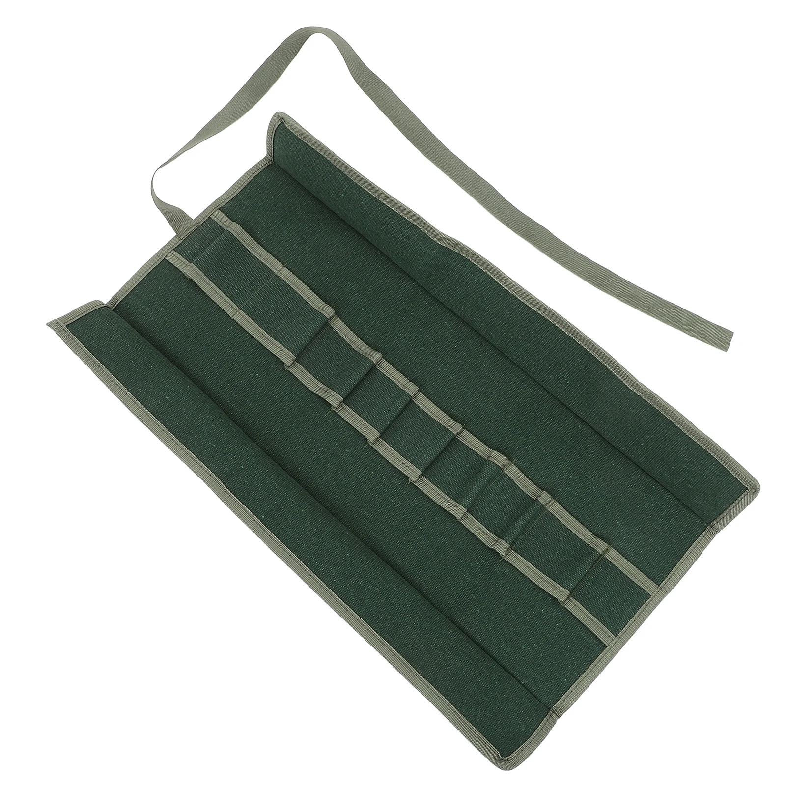 

10 Pockets Garden Tool Organizer Bag Heavy Duty Canvas Foldable Pouch For Bonsai Gardening Tool Storage Utility Waist Carrier