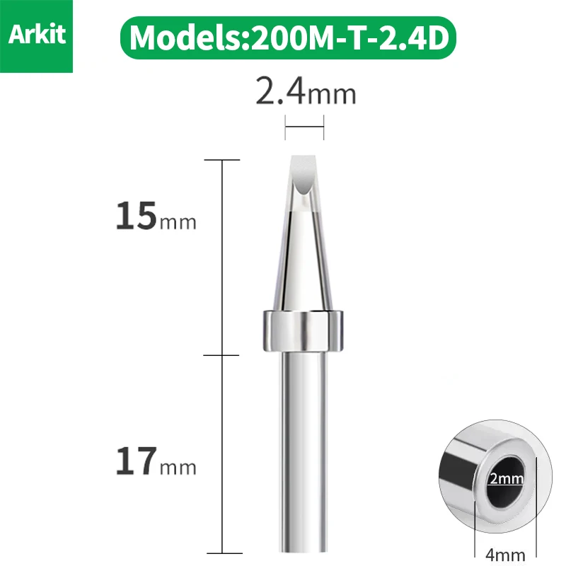 200 Series Soldering Iron Head 203H High Fequency 200M-T-K Lead-free Tips Soldering Station Welding Tip Ponta de ferro de solda