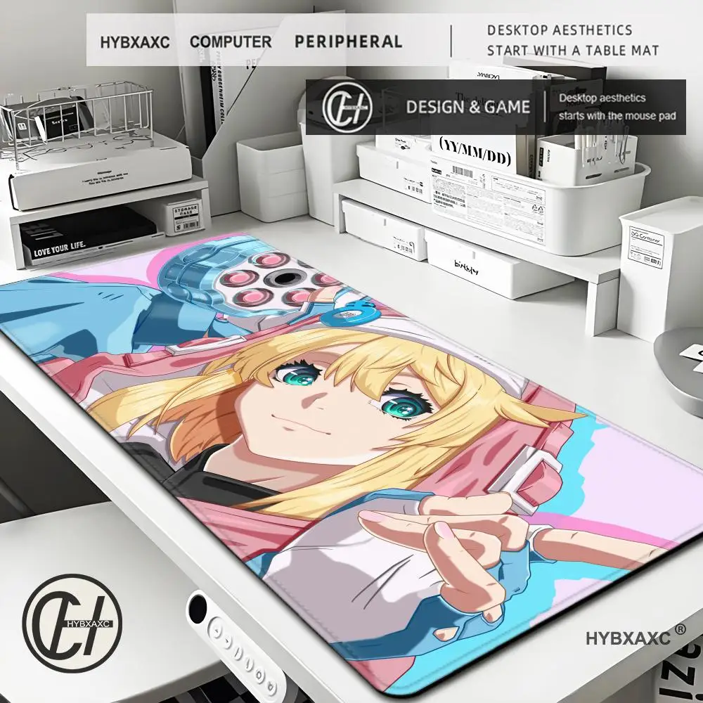 Game Guilty Gear Bridget Mousepad Gaming Mouse pad Gamer Pc Accessories Deskmat Keyboard Mat Desk Protector Mause Pads