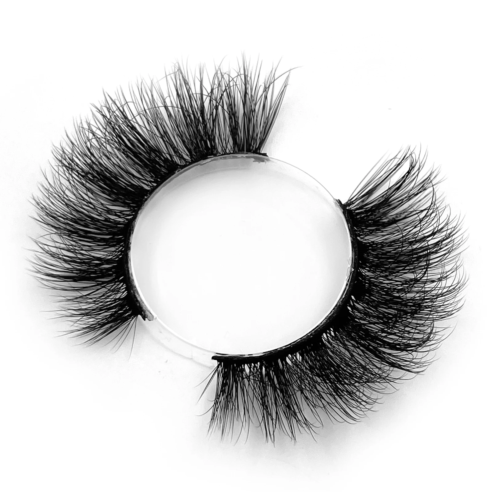 HBZGTLAD10 Pairs Faux Mink Eyelashes Handmade False Eyelashes Natural Nude Makeup Simulation Cross Messy Eye 3D Curly Eyelashes