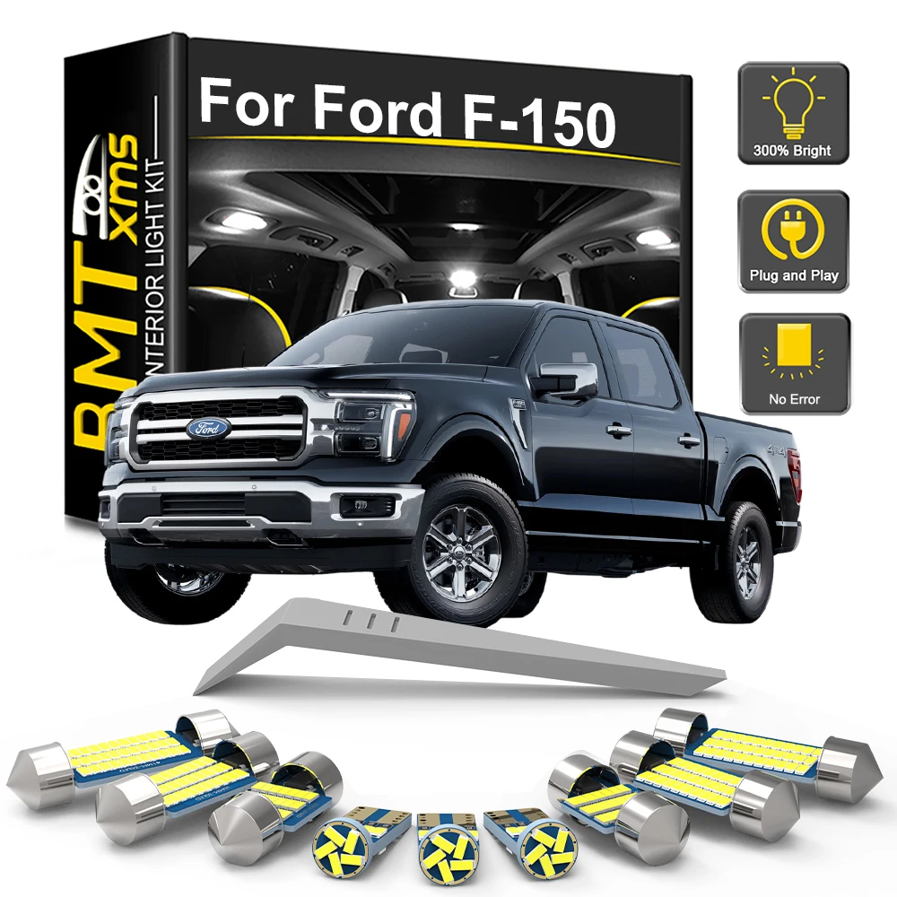 5/13/17PCS LED Interior Light Bulb Kit For Ford F-150 2004 2005 2006 2007 2008 LED Car Dome Lamp Canbus,Map Dome Reading Trunk