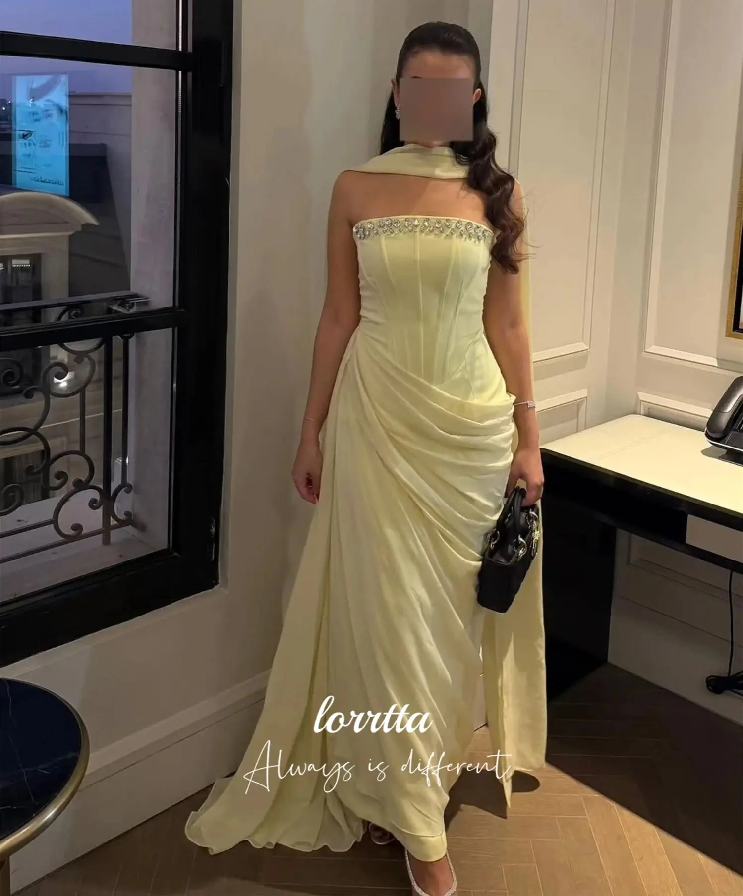 Lorrtta Vestidos Sharon Felizes Personalizados para Ocasões Especiais Vestidos de Noite Vestido de Baile de Sereia de Luxo فسات prz onderkusو