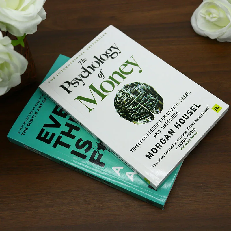 《The Psychology of Money》+《Everything Is Fcked》 Perfect for Daily Reading to Boost Financial Literacy and Mental Resilience