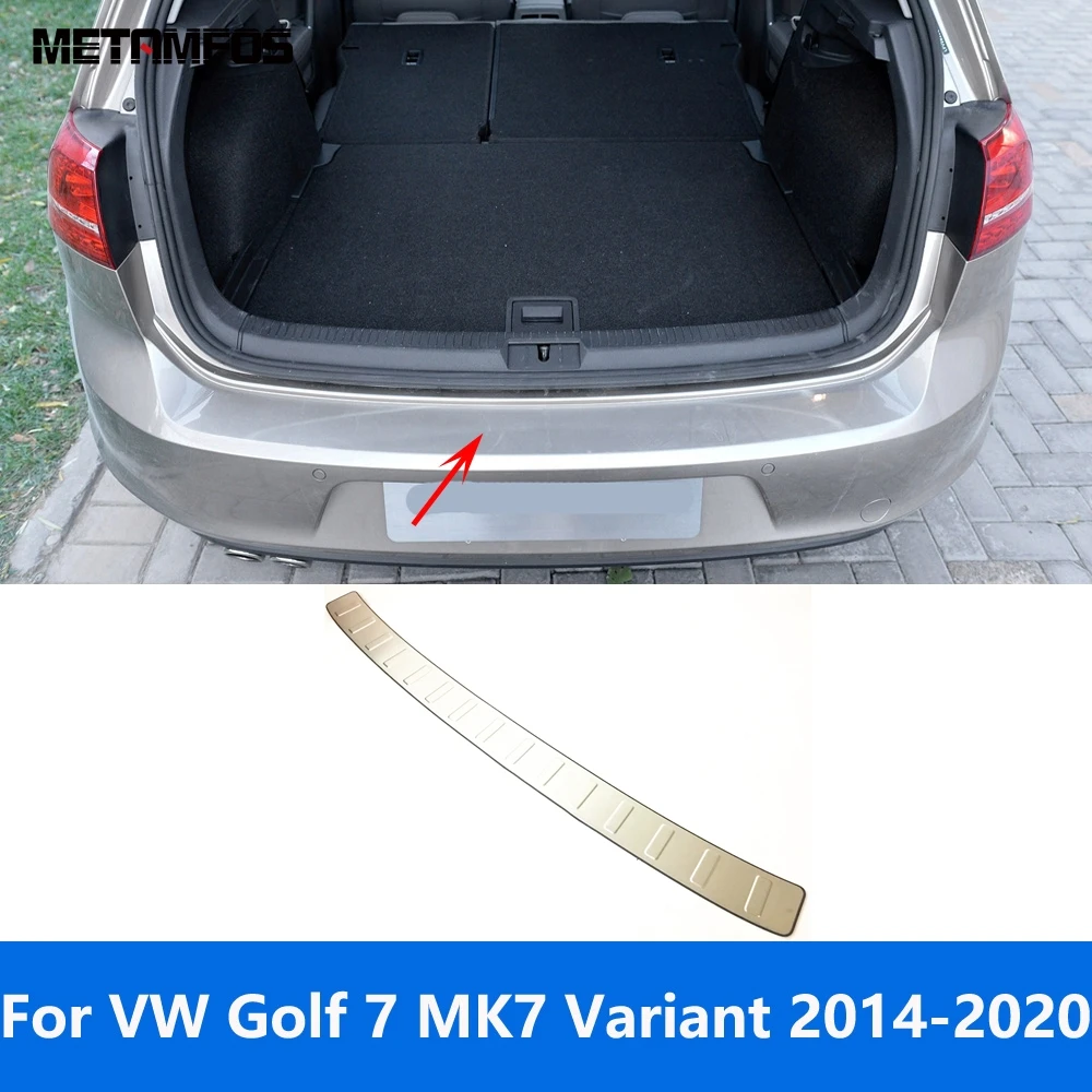 

Аксессуары для Volkswagen Golf 7 MK7 Variant 2014-2019 2020, задний багажник, бампер, подножка, задняя дверь, накладка на порог, защитная пластина