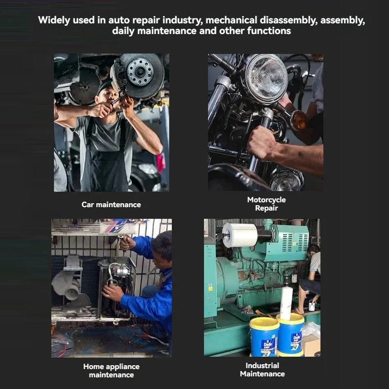 TUOSEN L نوع الأنابيب ثقب الكوع وجع مزدوج الرأس الخارجي مسدس المقبس كم المفك إزالة إصلاح المسمار الجوز #5