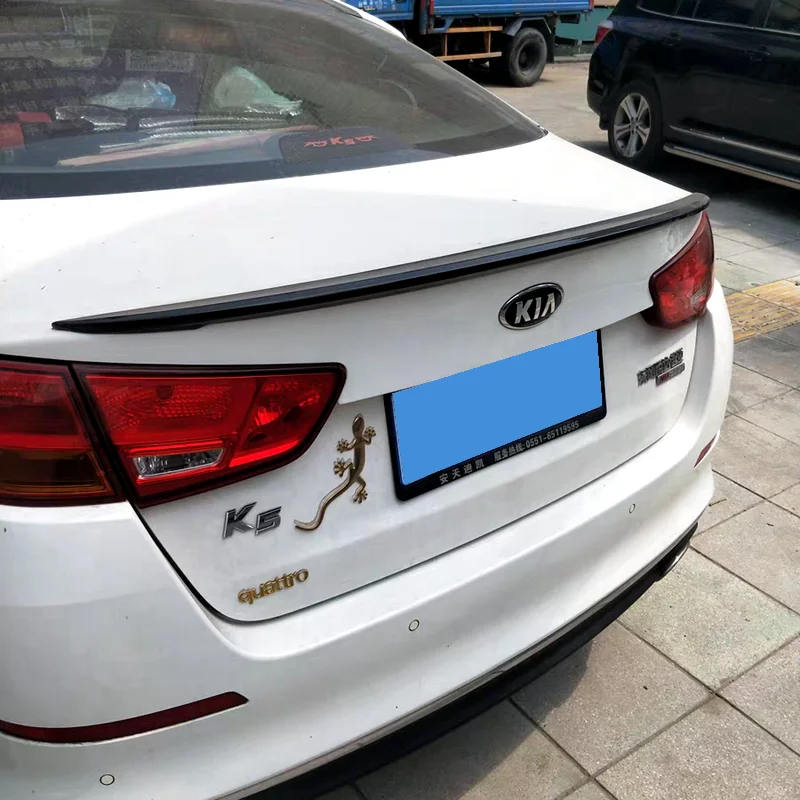 Per KIA K5 Optima Spoiler 2014 2015 materiale ABS di alta qualità auto ala posteriore Primer colore Spoiler posteriore