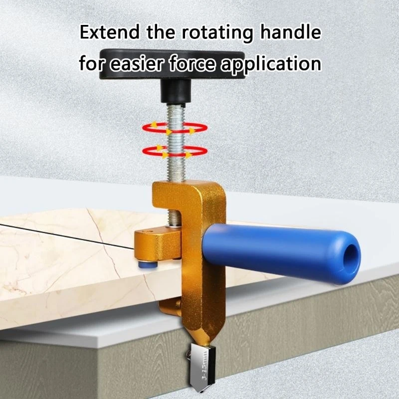 Y1AD 2 In 1 Tile Cutter Breaking Pliers Manual Cutting Tool for Precisions Efficiency
