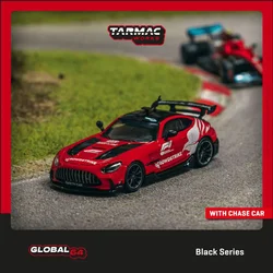 TW 1:64 AMGGT Black Series Safety Car Diecast Diorama Model Collection Miniature Toys Tarmac Works