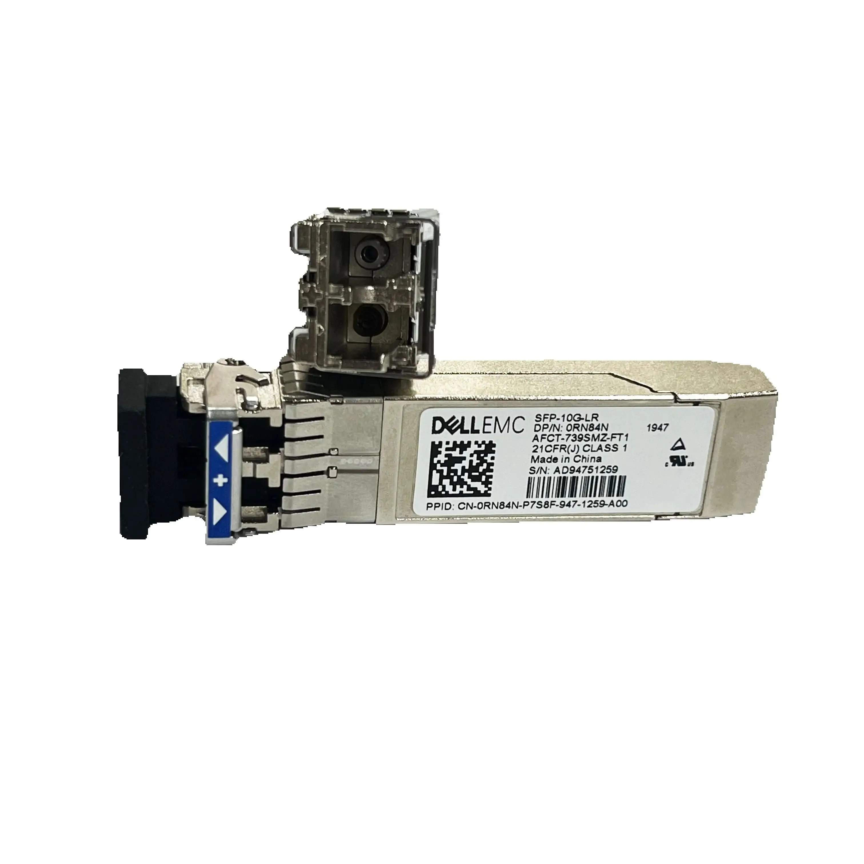 Dell RN84N SFP-10G-LR 10GBase LR 1310nm AFCT-739SMZ-FT1 SMF LC وحدة الإرسال والاستقبال البصرية