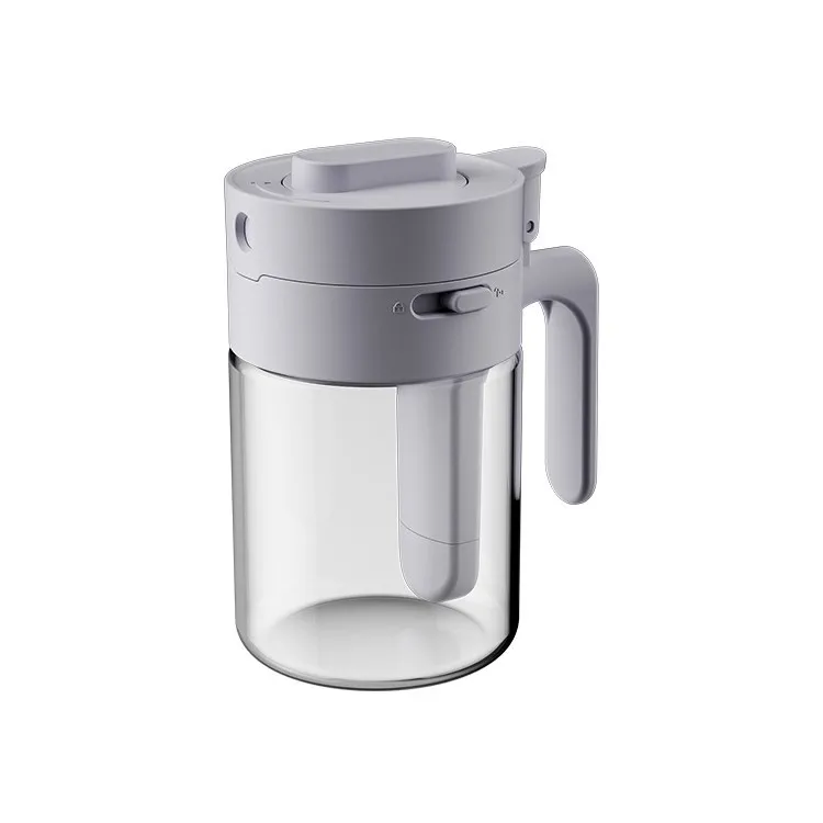 Multifunctionele kruidenbox, vochtbestendige zoutcontainer, glazen kruidenpot met deksel en lepel, opbergrek, kruidenbox