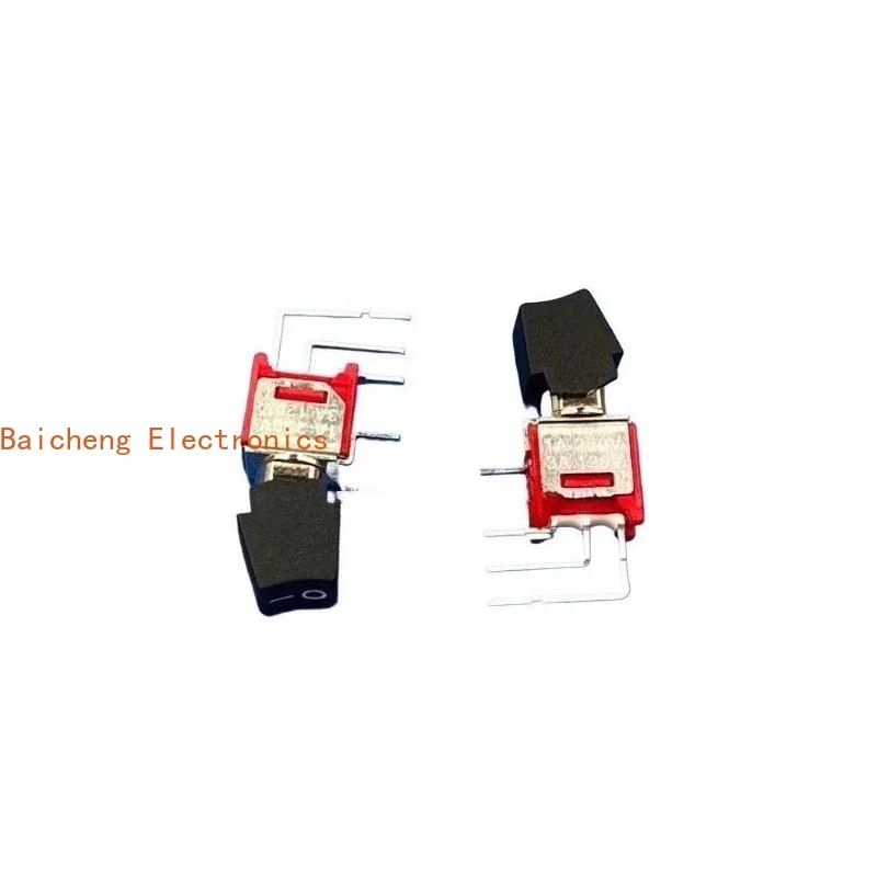 10PCS Q24 small micro head, 2nd gear, 3rd leg curved boat shaped button, rocker button, power switch