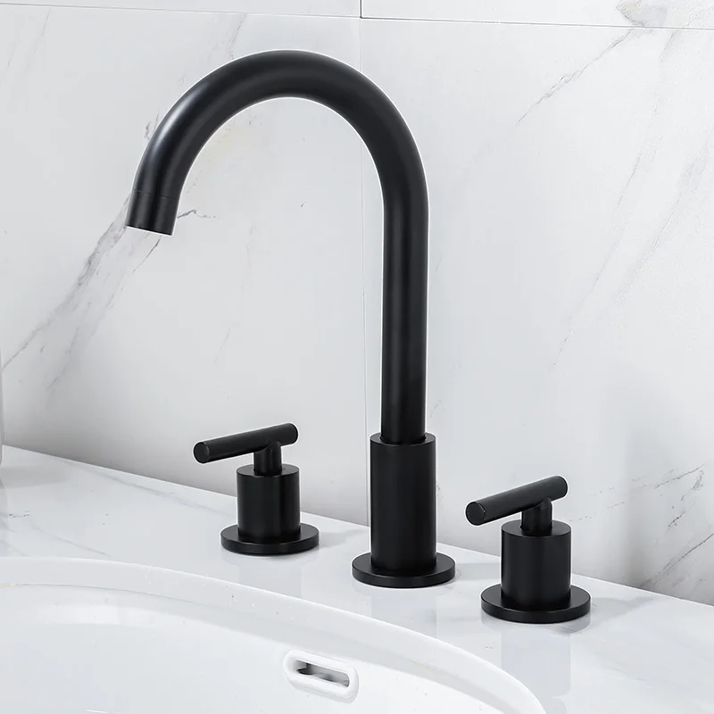 

Bathroom Faucet Gold basin faucet Black widespread faucet Chrome Tap luxury Basin Mixer Hot And Cold shower room sink Faucet