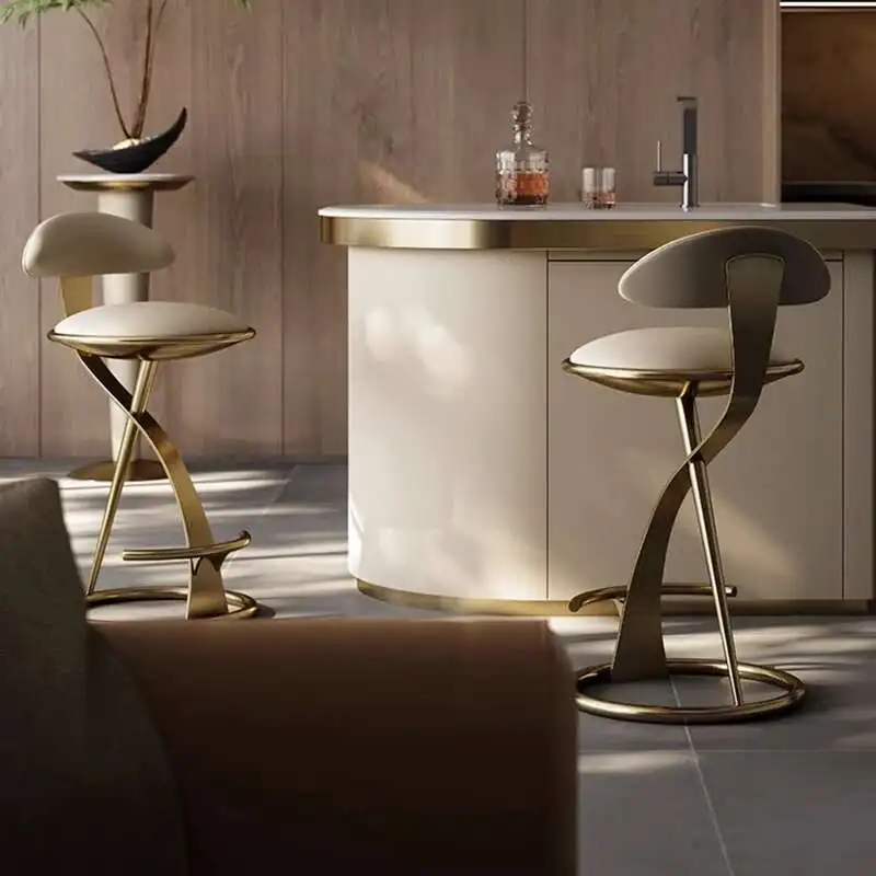 

Industrial Nordic Bar Stools Design Indoor Center Height Bar Stools Sustainable Magazine Taburetes De Bar Coffee Shop Furniture