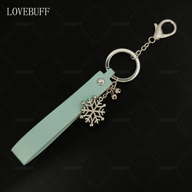 

Anime Love and deepspace Zayne Cosplay Cute Edition Keyring Snowflake Star Keychain Itabag Pendant Ornaments