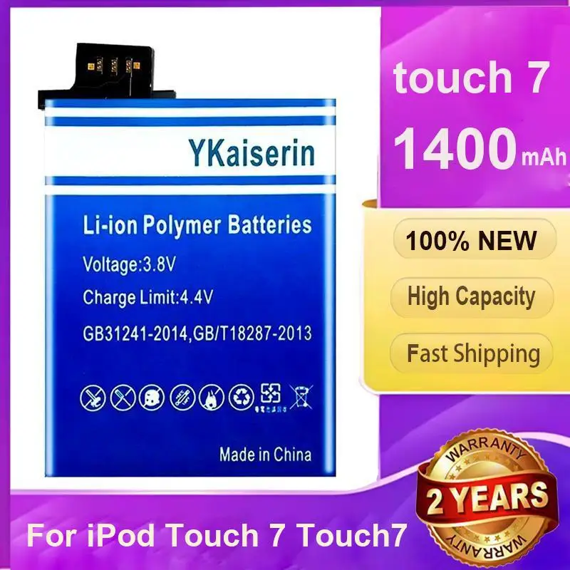 

Rapid Charging For iPod Touch 7 Touch7 A1574 1400mAh Portable Media Player Battery
