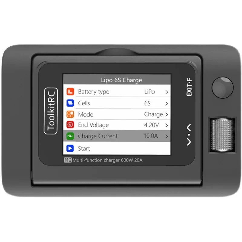 ToolkitRC M9 FPV バッテリー充電器 USB 高速充電 DC スマート Lipo LiHv LiFe バッテリー Rc Fpv パーツ用