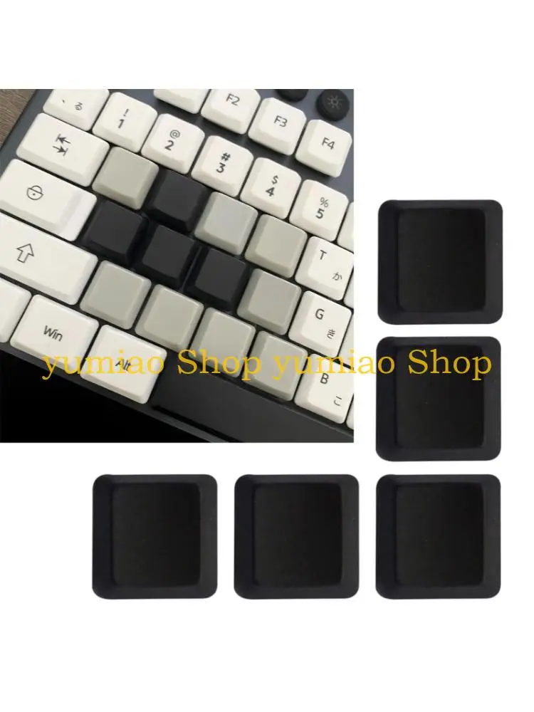 587B Blank Nonslip Backlit Gaming Keyboard Keycap Low Profile Best for Gamers