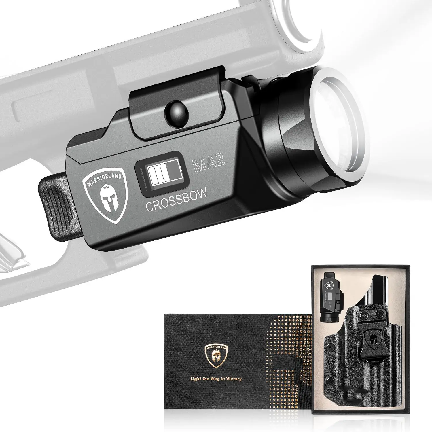 

Пистолетный светильник MA2 с кобурой ТОЛЬКО подходит для корпуса M&P 9 мм M2.0 3,6 дюйма/4,0 дюйма/4,25 дюйма, кобура для оружия на 800 люмен, перезаряжаемая