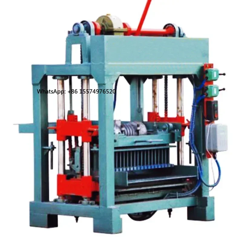 Manual Semi Automatic Interlocking Hourdis Smart Habiterra Paver Hollow Cement Concrete Block Making Machine For Concrete Block