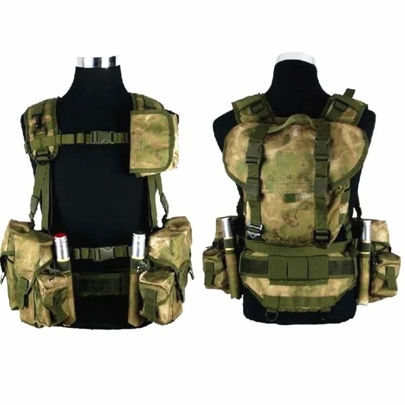 

ATFG Russian Army Fan Special Forces Smersh Tactical Gear Hunting Vest Outdoor Adjustable Breathable Lightweight