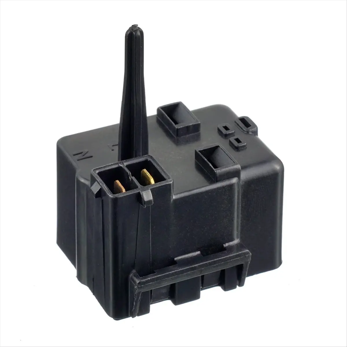 WR07X10097 12uF 250VAC Relay and Overload Assembly Replacement for Refrigerators - Replaces 1265640 AP4300623