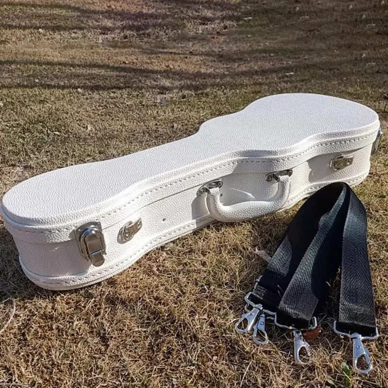 23/26 بوصة القيثارة حمل حقيبة المحمولة القيثارة حقيبة للتخزين المهنية الجلود واقية حقيبة ملحقات الآلات الموسيقية