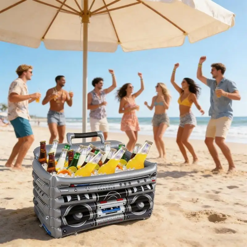 Large Capacity Inflatable Beverages Buckets For Outdoor Parties And Strong 4XBB