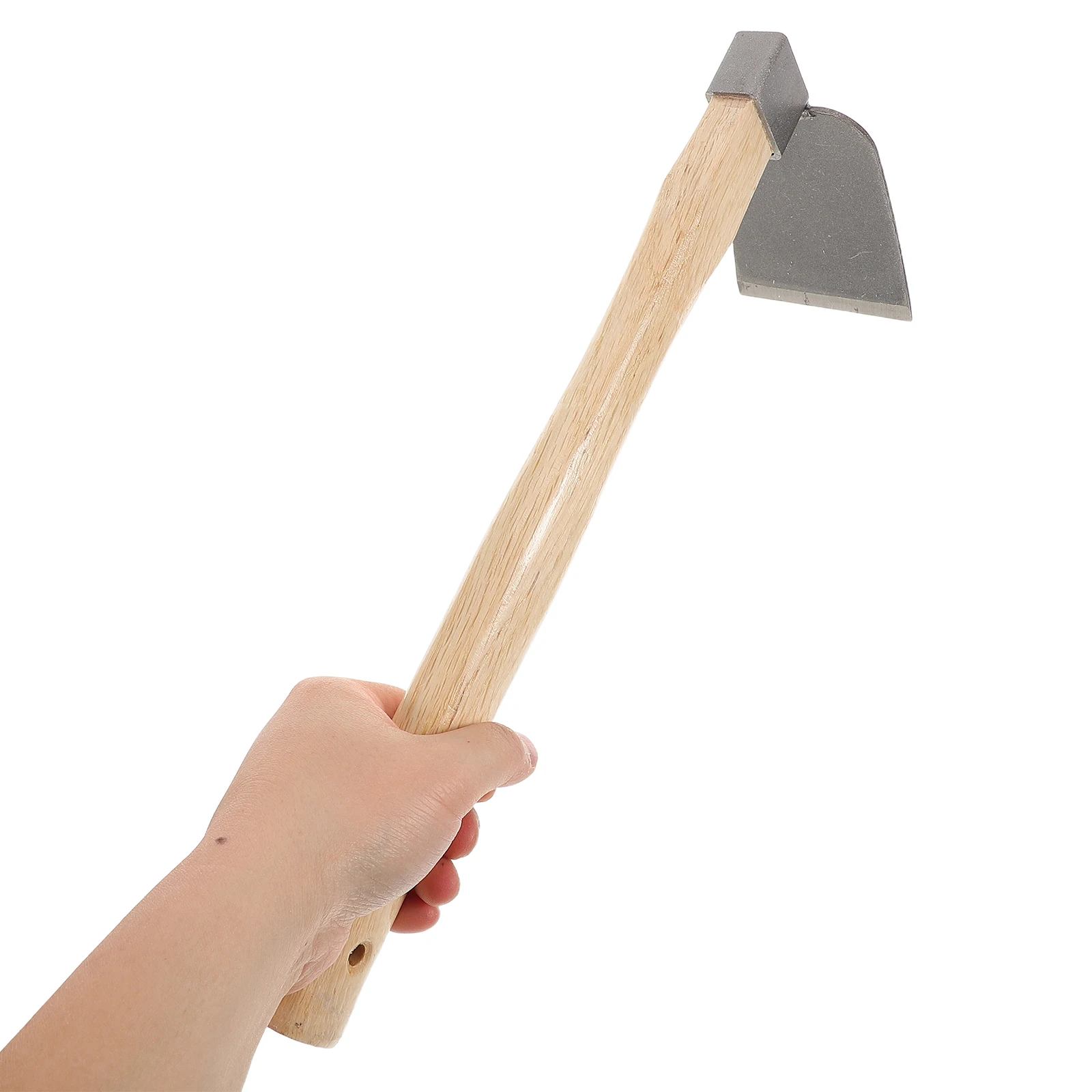 

2Pcs Small Garden Hoes Wooden Handle Steel Made Hand Weeder Soil Loosening Tool Farming Gardening Yard Tool Wooden Hoe Handles