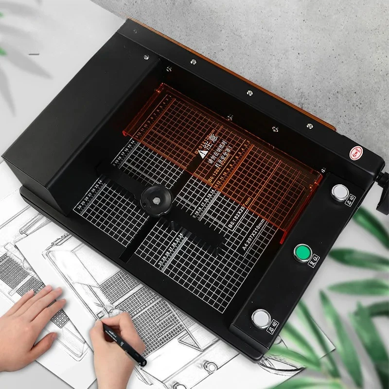 Elektrischer Papierschneider, 4 cm, dicke Schicht, Buch, Fotoschneider, Papierschneider, DIY, Büro, A4-Format, Schneidemaschine