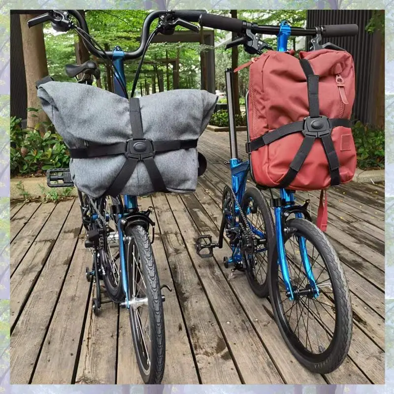 جديد وصول الدراجة S-حقيبة قوس أجزاء ل Brompton للطي الدراجات الجبهة الناقل إطار ظهره سلة إطارات حقيبة دراجة أجزاء Ve