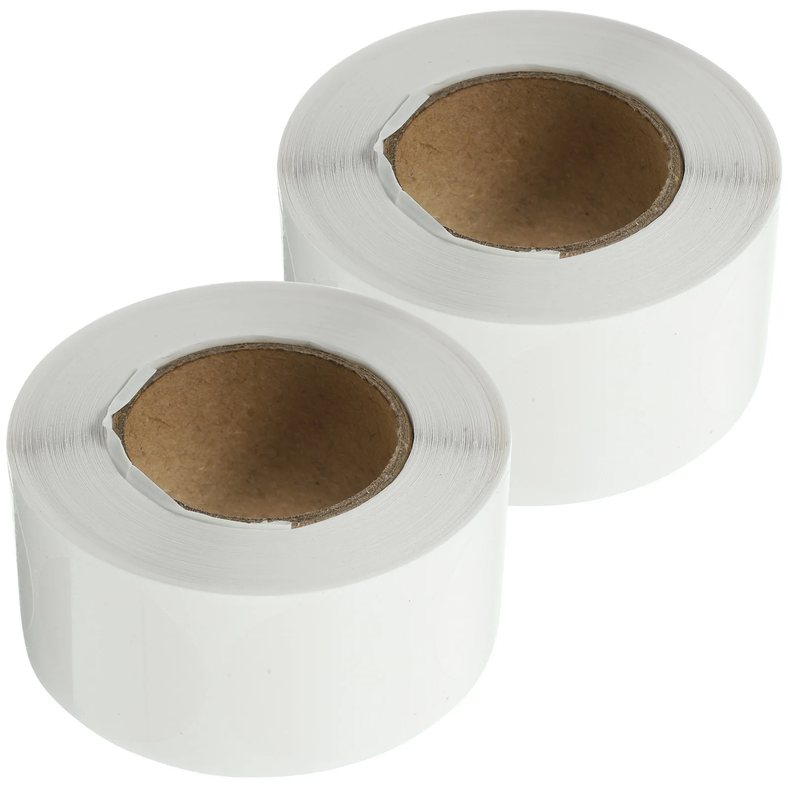 

2 Rolls Transparent Round Stickers Clear Self Adhesive Dots for Files Documents Pages Coding Sorting System Clear Adhesive Dots