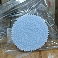 Handmade Silicone  Sandwich Biscuits Stress Relief Squishy Toy  Squishy New Toy Biscuit Pinching Toy Squeeze Toys for boy girls