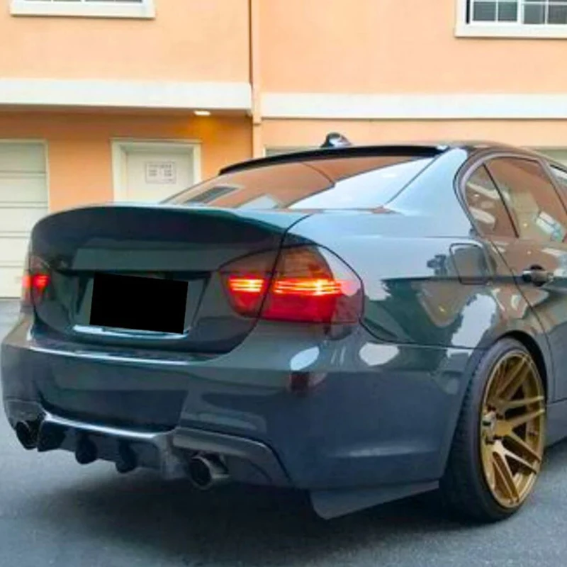 

Для BMW 3 серии E90 седан/2005-2012 спойлер на крышу аксессуары АБС-пластик багажник автомобиля задняя губа хвостовое крыло комплект кузова, глянцевый черный