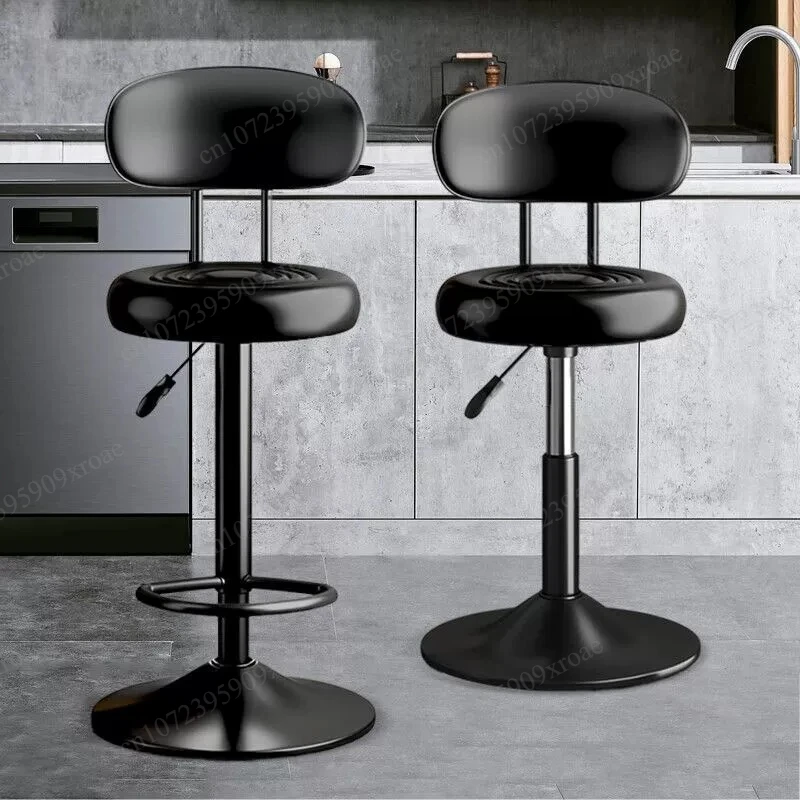 High Stool Modern Simple Bar Chair Household Lifting Chair High Chair Cashier Front Desk Swivel