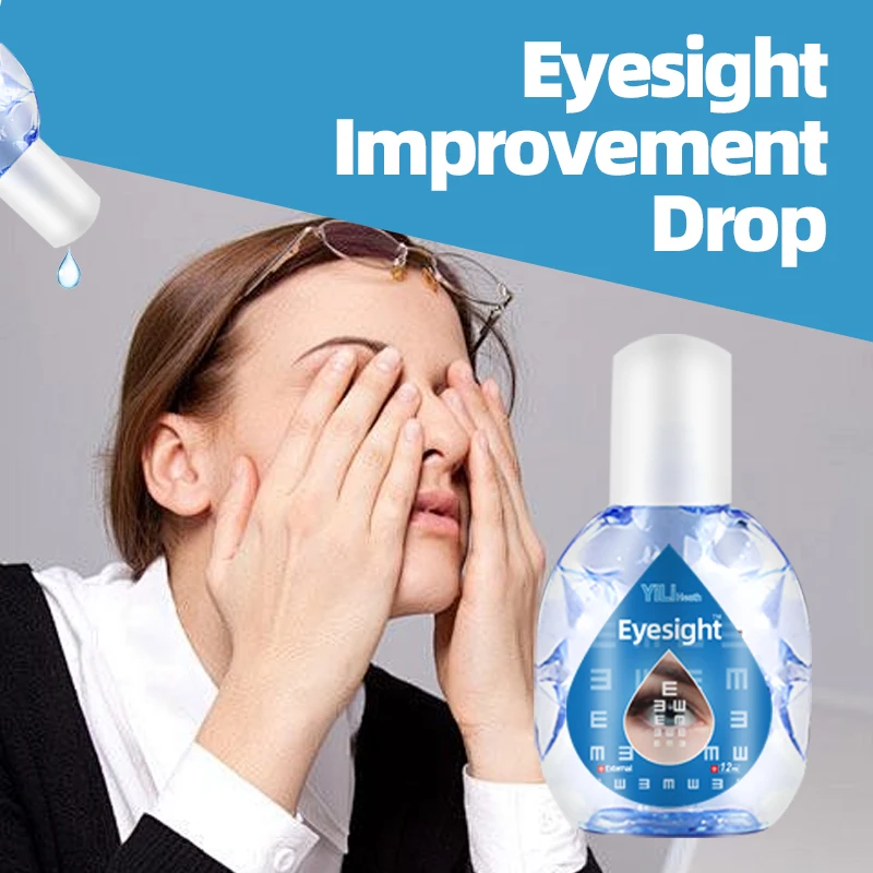 

Eyesight Improvement Eye Drops 12Ml Apply To Excessive Eye Use Improve Blurred Vision Itchy Dry Eyes Myopia Reversal Eye Drops