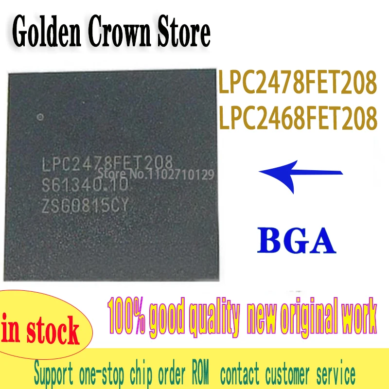

1pcs/lot LPC2468FET208 LPC2478FET208 work New original In Stock