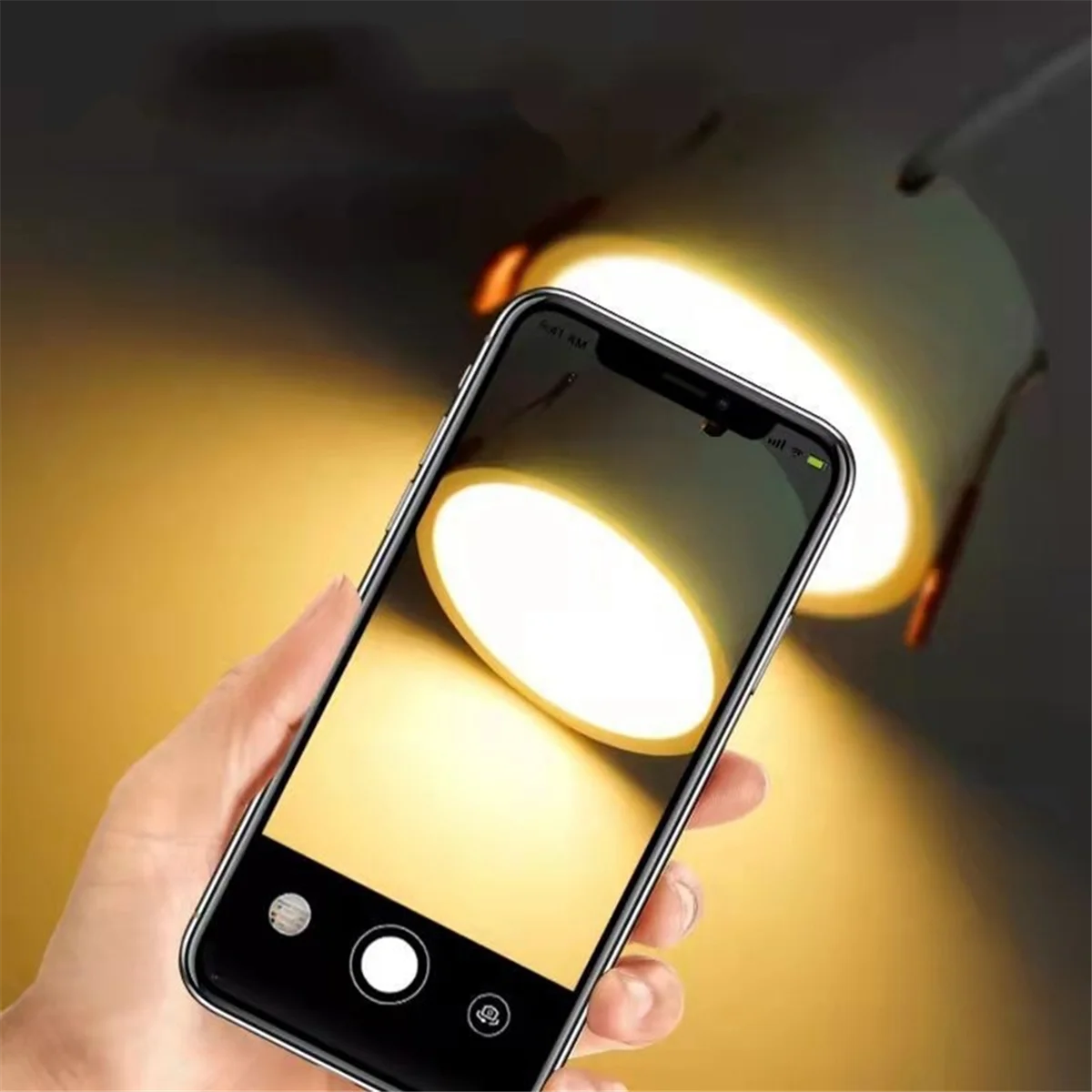 Get! Round Anti-Glare LED Light Recessed Downlight Ceiling Light Spotlight Suitable for Indoor Lighting