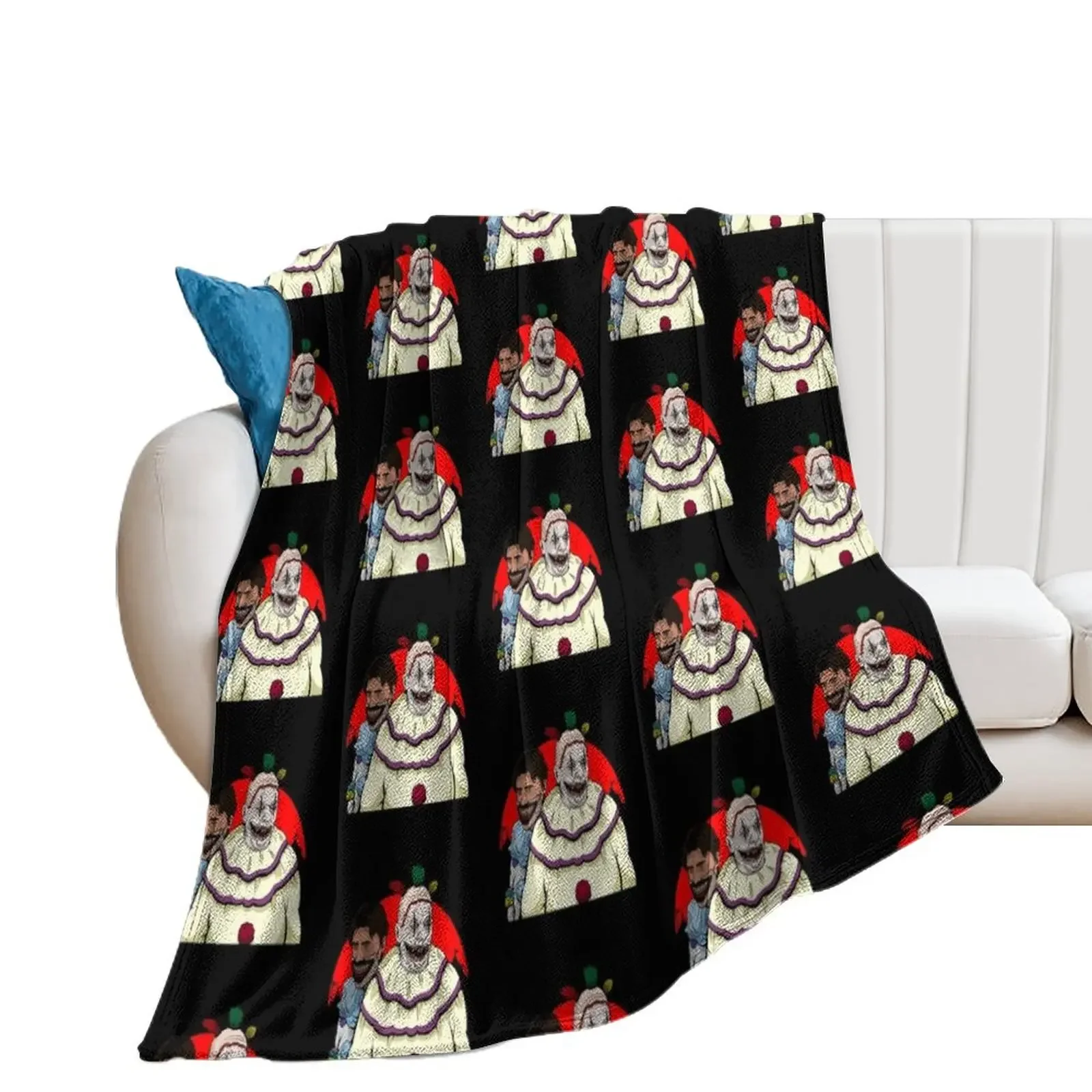 

Freak Show Dandy & Twisty the Clown AHS Season 4 Throw Blanket Tourist christmas gifts Beautifuls Blankets