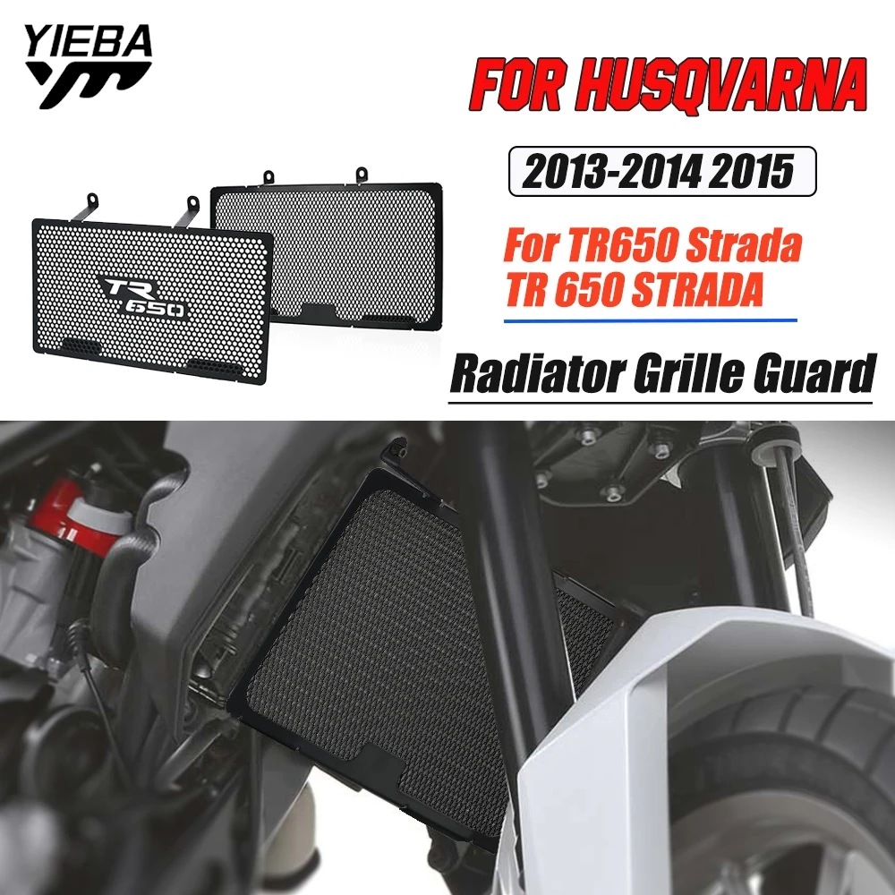 

For Husqvarna TR650 Strada 2013 2014 2015 Motocycle Radiator Grille Cover Water Tank Guard Protection Accessories Parts
